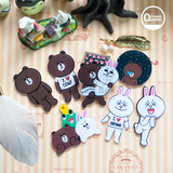 手机美容装饰diy奶油手机壳亚克力徽章配件人气时尚韩国兔子和熊