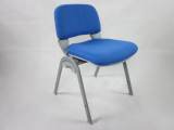 【南特】加厚培训椅带写字板布艺坐垫会议椅 学生课桌椅 会议椅