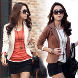 coat2015韩版新款修身一粒扣女士西装女women jacket blazer suit