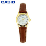卡西欧casio手表 指针系列皮带休闲时尚简约小表盘石英女表