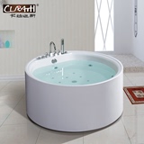 卡拉巴斯888 冲浪浴缸 独立式 嵌入式 圆形 成人 亚克力 按摩浴缸