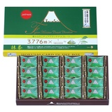 预定 日本 Mary's富士山 造型 果仁香脆抹茶巧克力 16枚入 绿礼盒