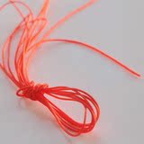 台钓竿鱼竿手竿鱼线端5-6厘米通用竿稍绳红绳 渔具用品垂钓小配件