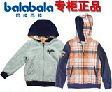 正品巴拉巴拉春秋款男童保暖连帽两面穿儿童外套夹克22053141220