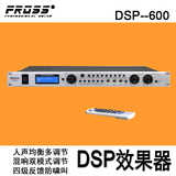 Fross/沸斯 DSP600卡拉OK混响器 家用混音器 防啸叫ktv前级效果器