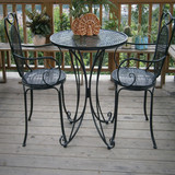 安居幸福包邮户外庭院阳台欧式铁艺桌椅三件套休闲时尚咖啡桌椅子