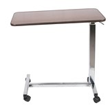 床上病人餐桌可升降电脑桌可移动学习桌床边桌便携式医用护理餐桌