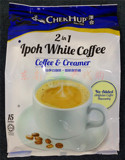 CHEK HUP/泽合二合一无糖白咖啡450克/马来西亚白咖啡/海外代购