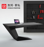 现代简约老板桌异形烤漆书桌/工作台 写字台 办公桌 可定制SZ007