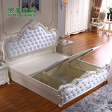 罗曼家园 欧式床双人床 床垫 床头柜卧室家具组合 法式双人床