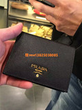 【意大利奢侈品海外正品代购】欧洲站 Prada 对折女钱包