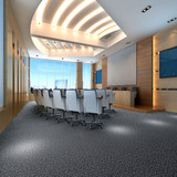 加密小圈绒地毯办公室商务楼家用满铺工程地毯卧室客厅台球室