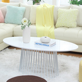 新品铁艺简约时尚个性现代创意沙发北欧式小户型茶几客厅组合209