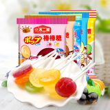 不二家棒棒糖20支装 水果牛奶味 儿童宝宝安全糖果日本进口零食品