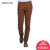 RED．P．G男装休闲裤青年男士韩版 修身长裤男休闲裤加厚保暖裤子