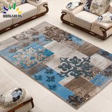 东升 土耳其地毯 现代简约新中式客厅茶几大地毯 欧式卧室地垫