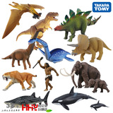 正品TAKARA TOMY多美安利亚仿真静态恐龙动物暴龙三角龙模型玩具