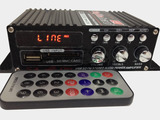 厂家12V高保真HiFi车载汽车小功放USB插卡收音带重复播放YJ.A6-B