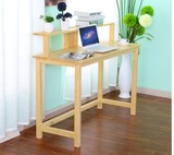 包邮卧室电脑桌梳妆台 家用台式办公桌 简约宜家组合家具书桌书柜