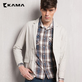 卡玛KAMA春季新款男时尚休闲合体版型休闲西服 2115716