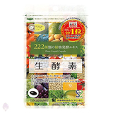 日本代购生酵素 222种天然植物水果谷物酵素 30日/60粒水果酵素