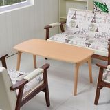 热卖竹璟 现代简易日式实木小餐桌橡胶木脚折叠餐桌椅北欧创意餐