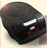 超酷时尚RCA便携式钟控CD机胎教机/CD-RW播放/钟控收音机/闹钟CD