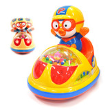 韩国进口玩具车 pororo玩具 宝宝卡通仿真模型益智声光音乐碰碰车