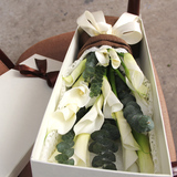 创意马蹄莲花束 深圳广州北京上海全国配送 求婚花束生日送花鲜花