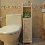 浴室储物柜 卫生间防水收纳柜 马桶边柜 落地置物柜架 厕所纸巾柜