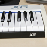 MIDIPLUS X6 半配重MIDI键盘61键 专业编曲支持ipad 送大踏板包邮
