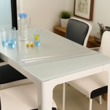 百贤塑料台布餐桌布防水油软质玻璃桌垫PVC茶几垫透明水晶垫板
