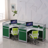 电脑桌台式家用 简洁书桌 分体办公桌组合书柜电脑桌