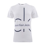Calvin Klein Jeans短袖T恤 男简约字母印花男装青年圆领CK T恤薄