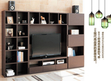 电视柜 现代简约组合视听柜 客厅电视墙柜 时尚环保地柜 板式家具