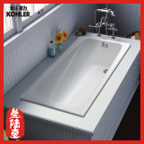 科勒亚克力浴缸K-1490T-0 迪素1.2m嵌入式浴缸节省空间压克力浴缸