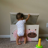 正品特大号儿童玩具收纳箱 储物箱收纳盒方形有盖可折叠箱子 包邮
