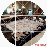地毯客厅欧式茶几可机洗 卧室长方形 布艺沙发玫瑰花中式