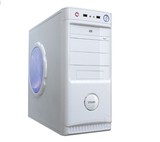 至睿机箱 白雪公主 白色雪白高端烤漆家用办公机箱USB3.0标准空箱
