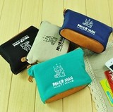 韩国版人气钥匙零钱包手机包 布艺 收纳包 扑克人化妆包 促销热卖