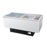 Haier/海尔 SC/SD-568 商用透明玻璃冷冻柜 卧式展示大冰柜 正品