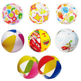 原装正品美国INTEX彩色充气玩具球沙滩球戏水玩具水球59040 58053