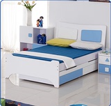 儿童家具套房组合男孩/公主床小孩床单人床儿童床