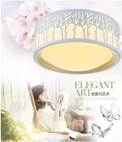 新款创意艺术树林样式圆形LED吸顶灯卧室灯客厅灯浪漫暖光热销中