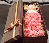 康乃馨鲜花礼盒教师妇女母亲节礼物南宁玉林柳州桂林北流同城速递