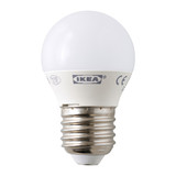0.1温馨宜家IKEA里代尔LED灯泡E27型3.5瓦200流明暖白光节能灯