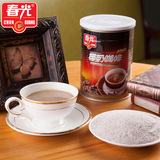 海南特产新款包装罐装春光椰奶咖啡400克速溶型提神下午茶
