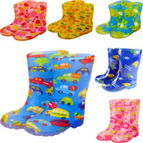 男童雨靴女 宝宝雨鞋小童水鞋水靴夏季女童雨鞋防滑胶鞋 儿童雨鞋