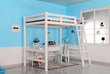 特价实木床高架床儿童床梯柜床带书桌组合多功能床子母双层床定做