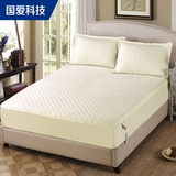 床笠加厚夹棉单件床套席梦思床垫保护套1.5/1.8m米防滑床罩床垫罩
